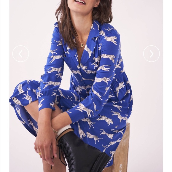 Cheetah Shirt Dress - Picture 4 of 14